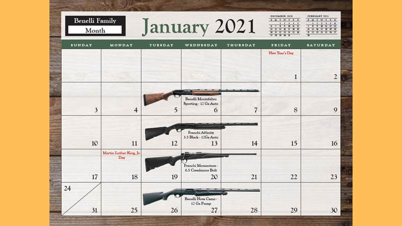 Ducks Unlimited Calendar Gun Raffle 2024 - 2024 Calendar Printable