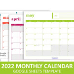 Google Sheets Calendar Template 2024-25