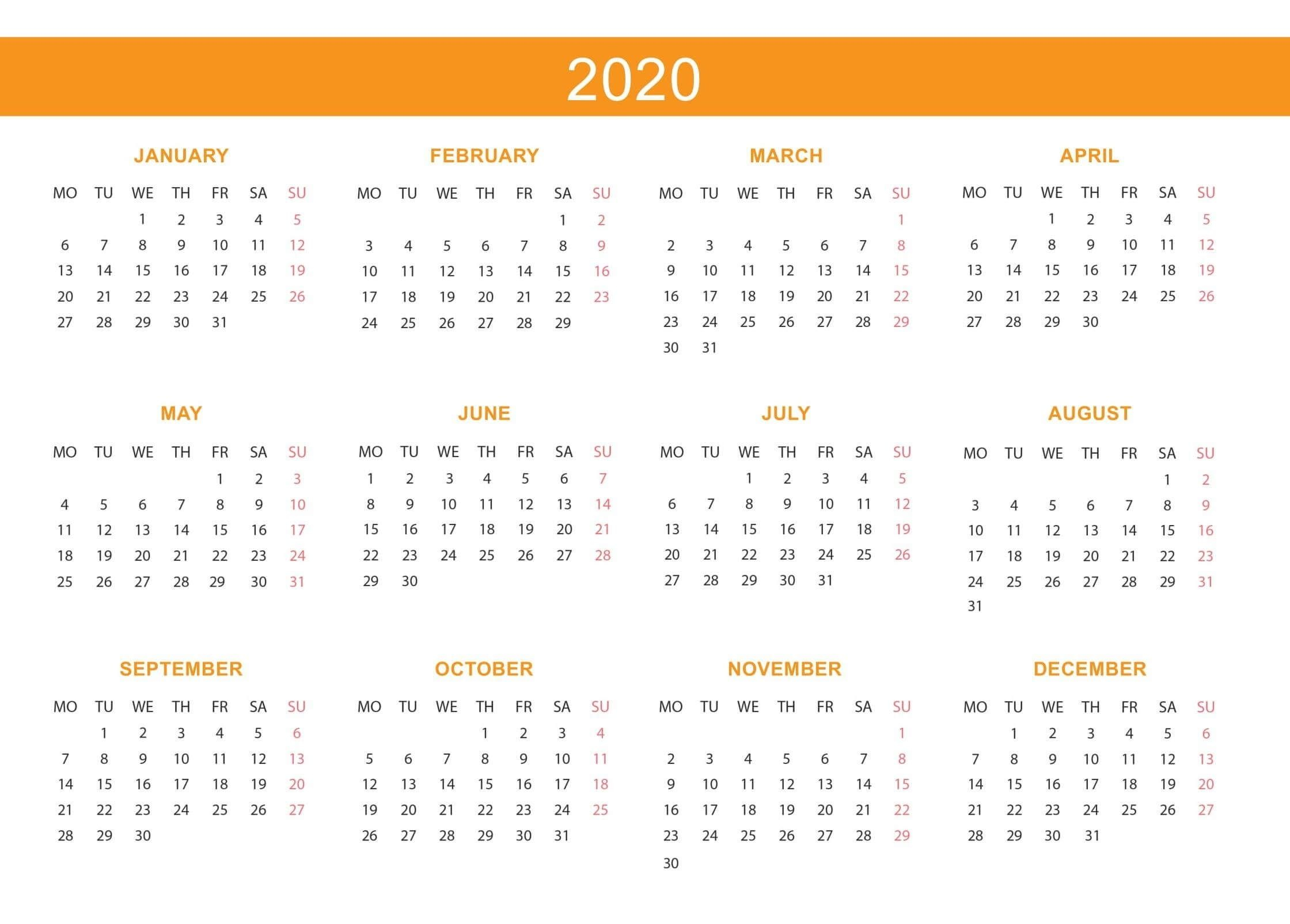 2024 Calendar South Africa 2024 Calendar Printable