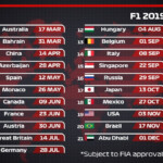 F1 Calendar 2024 Download