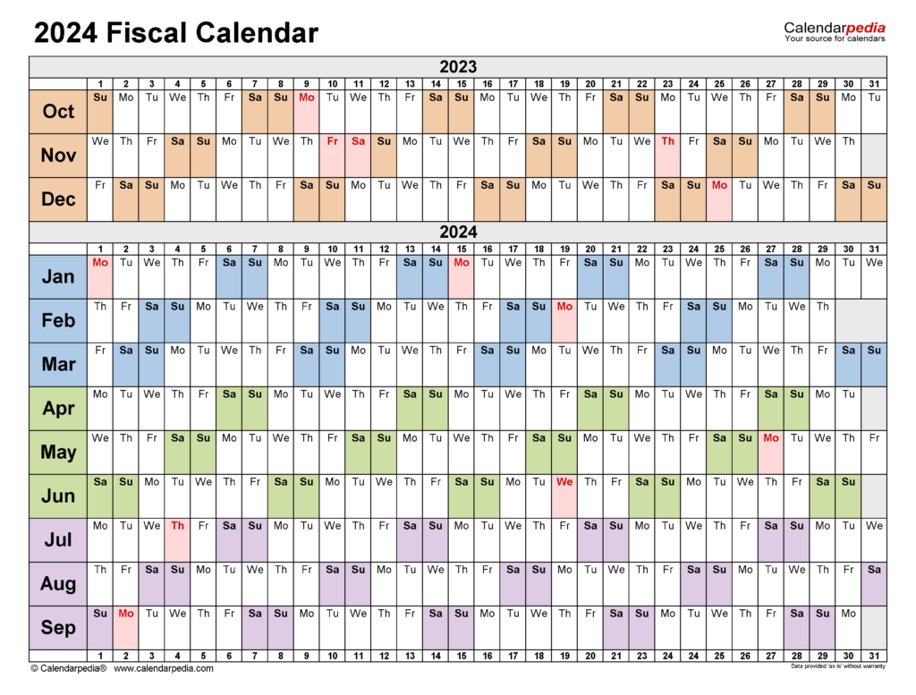 Federal Leave Calendar 2024