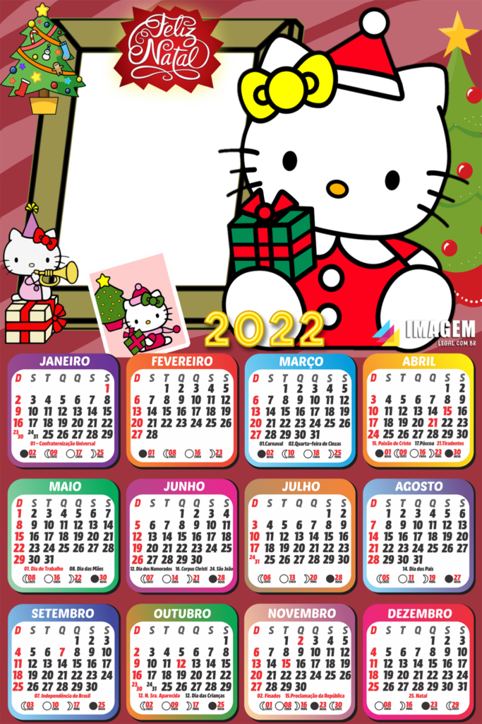 Hello Kitty Calendar 2024
