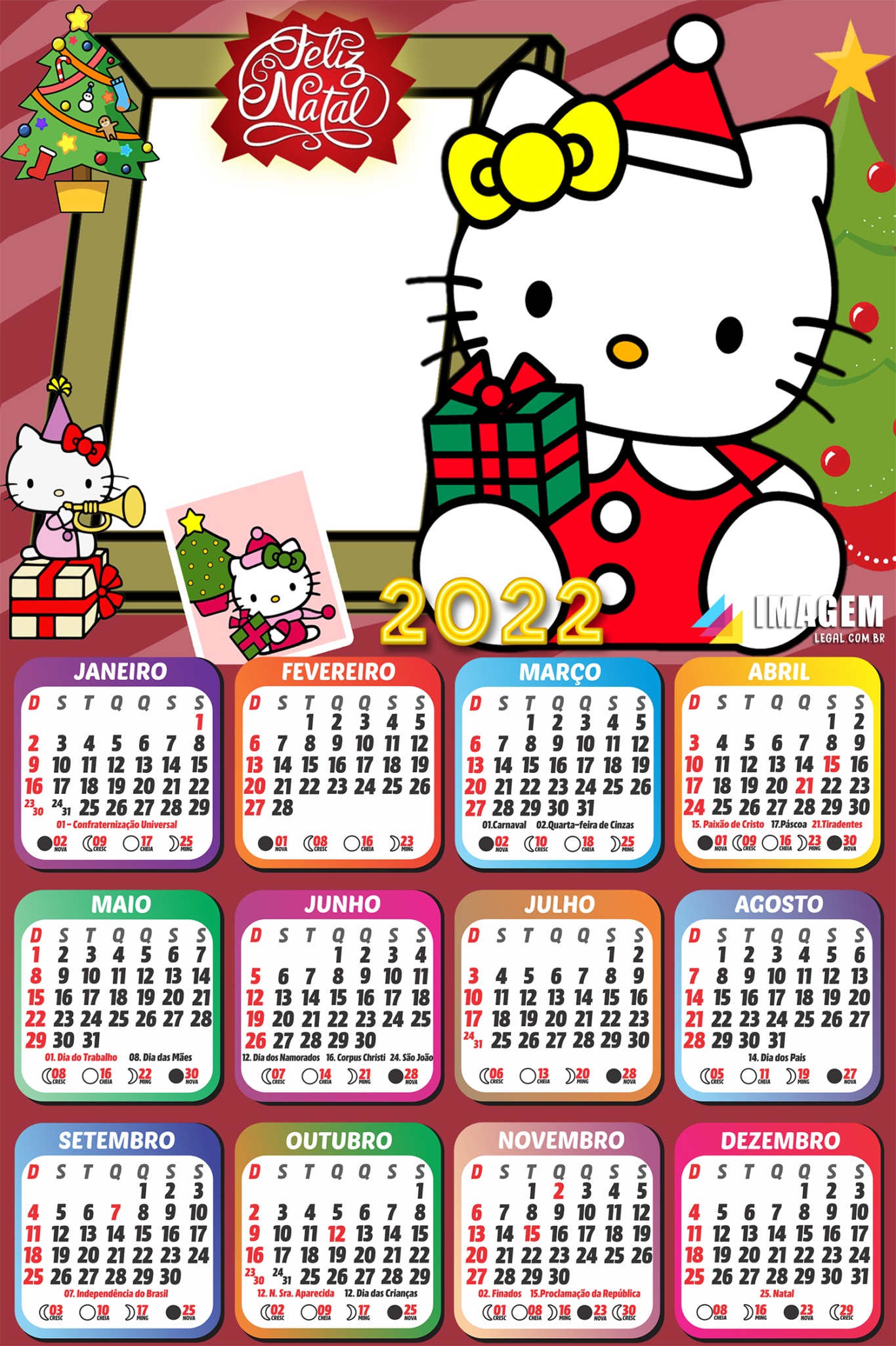 Free Hello Kitty Calendar 2024 Printable 2024 CALENDAR PRINTABLE