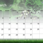 March 2024 Calendar Desktop Wallpaper