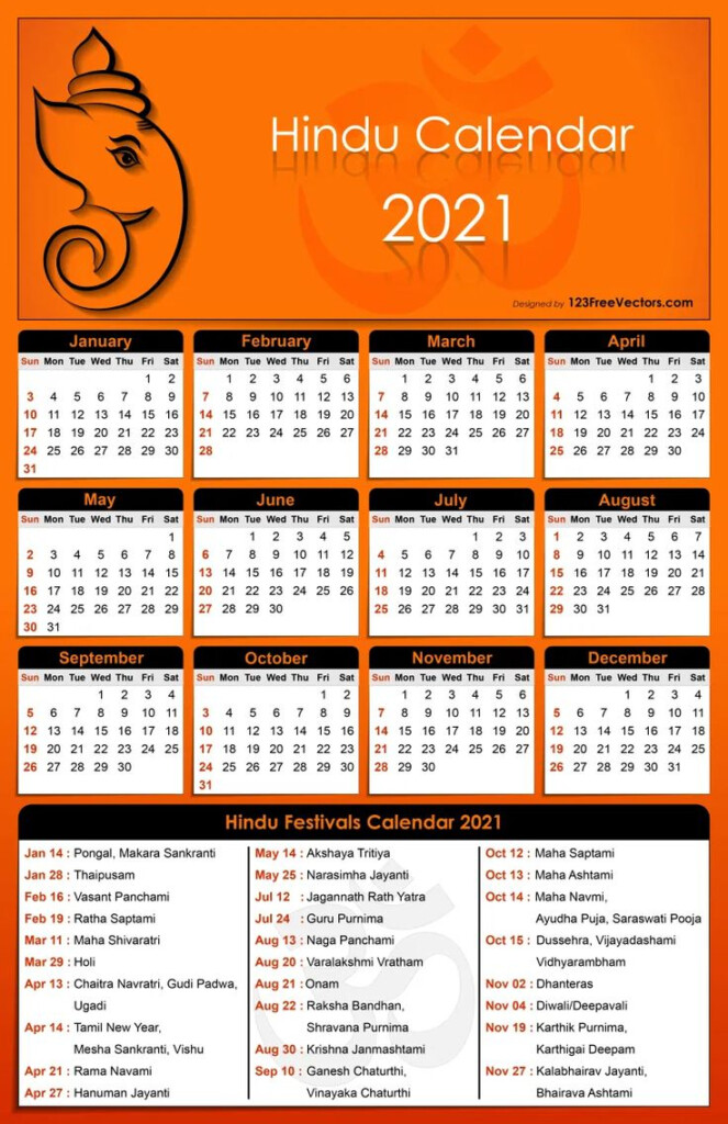 Hindu Calendar 2024 Pdf