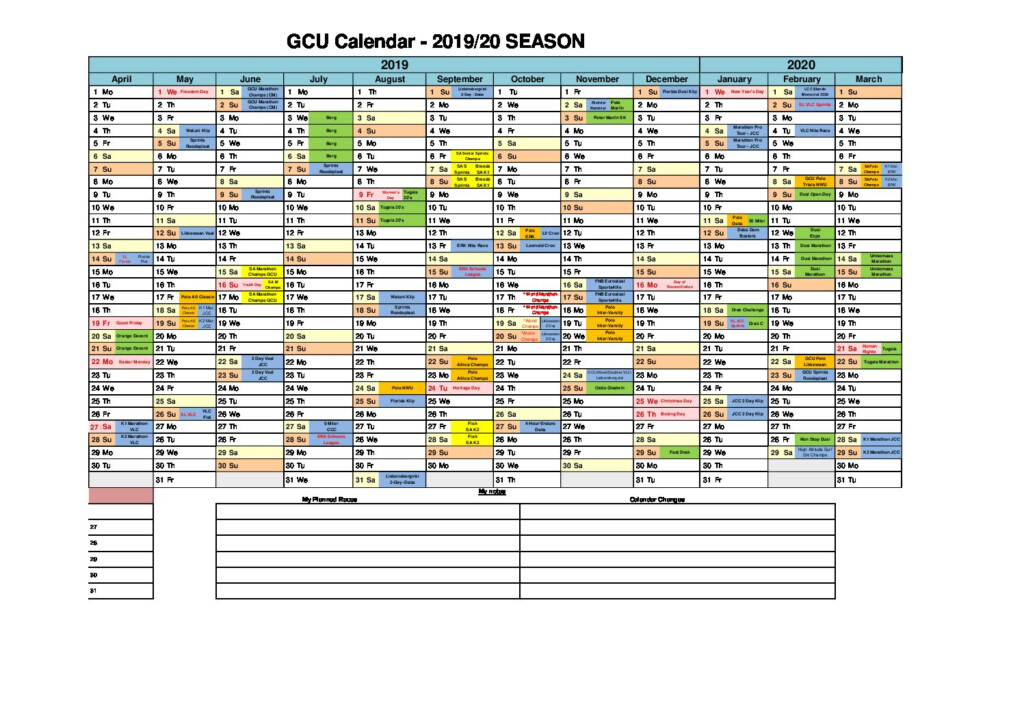 Gcu Academic Calendar Fall 2024