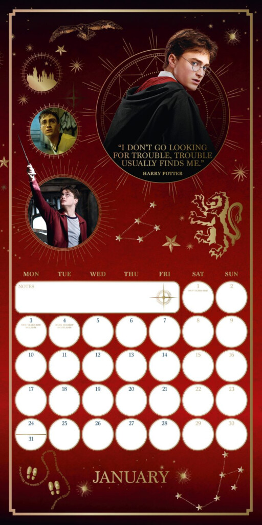 Harry Potter 2024 Calendar