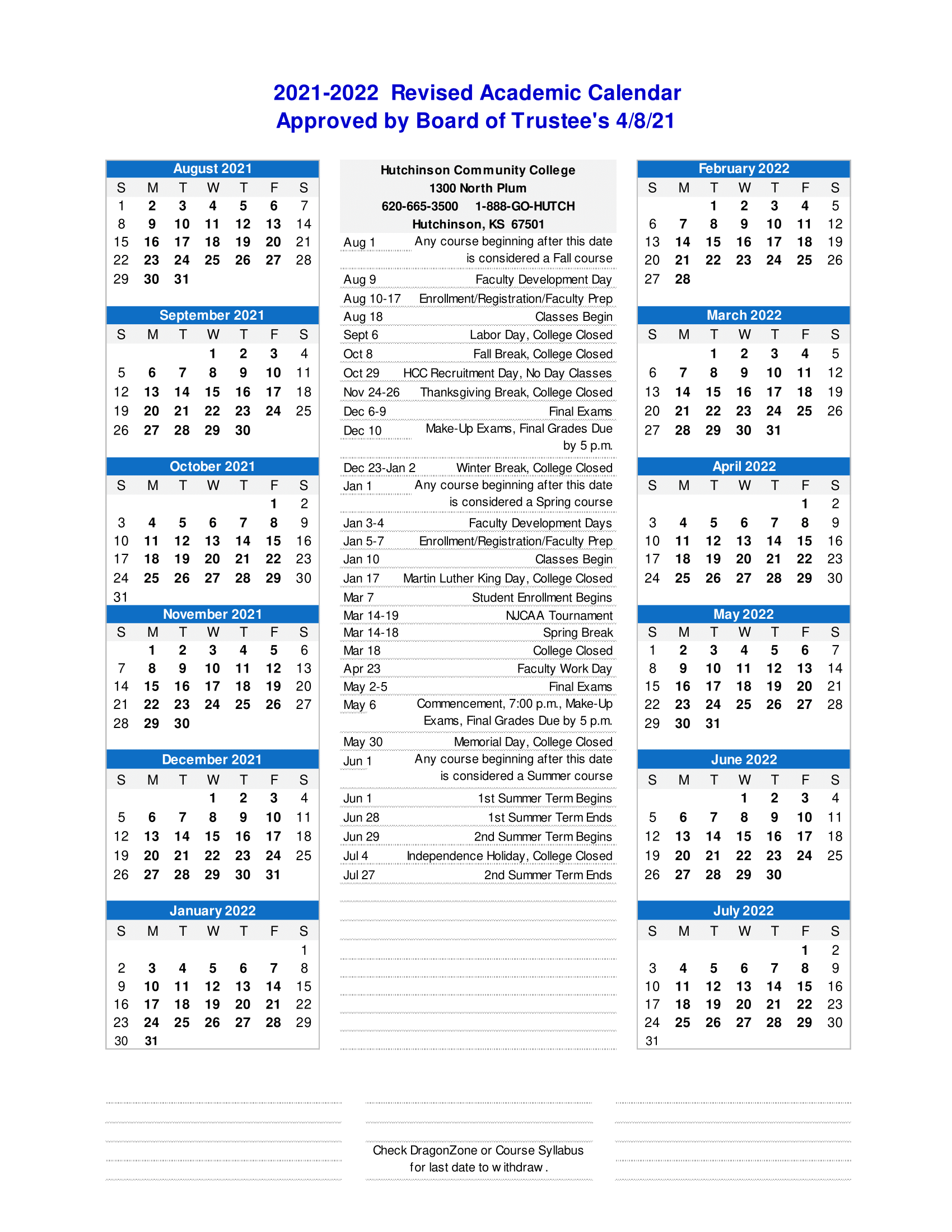 Hcc Fall 2022 Calendar August 2022 Calendar - 2024 Calendar Printable