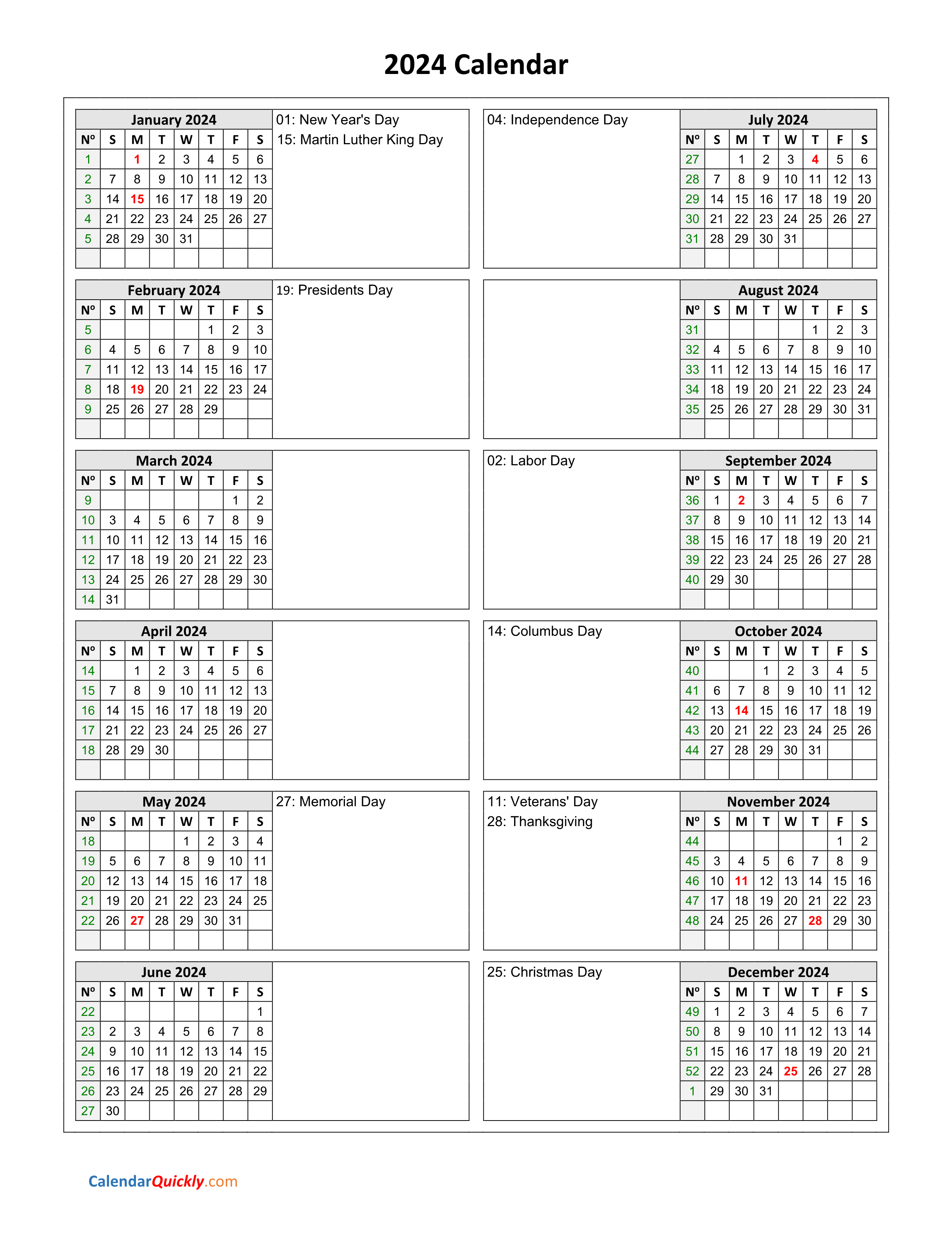 Ksu Holiday Calendar 2024 2024 Calendar Printable