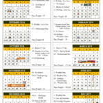 Purdue University 2024-25 Calendar