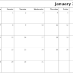 Jan 2024 Blank Calendar