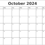 Staples Calendar 2024