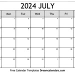 July 2024 Calendar