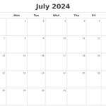 Calendar Maker 2024