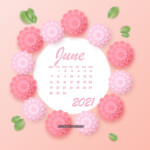 June 2024 Calendar Wallpaper