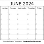 June 2024 Calendar