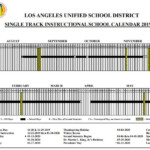 Lausd Calendar 2021-2024