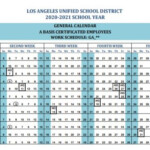 Lausd Single Track Calendar 2024-2023