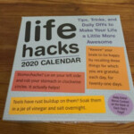 Life Hacks Calendar 2024