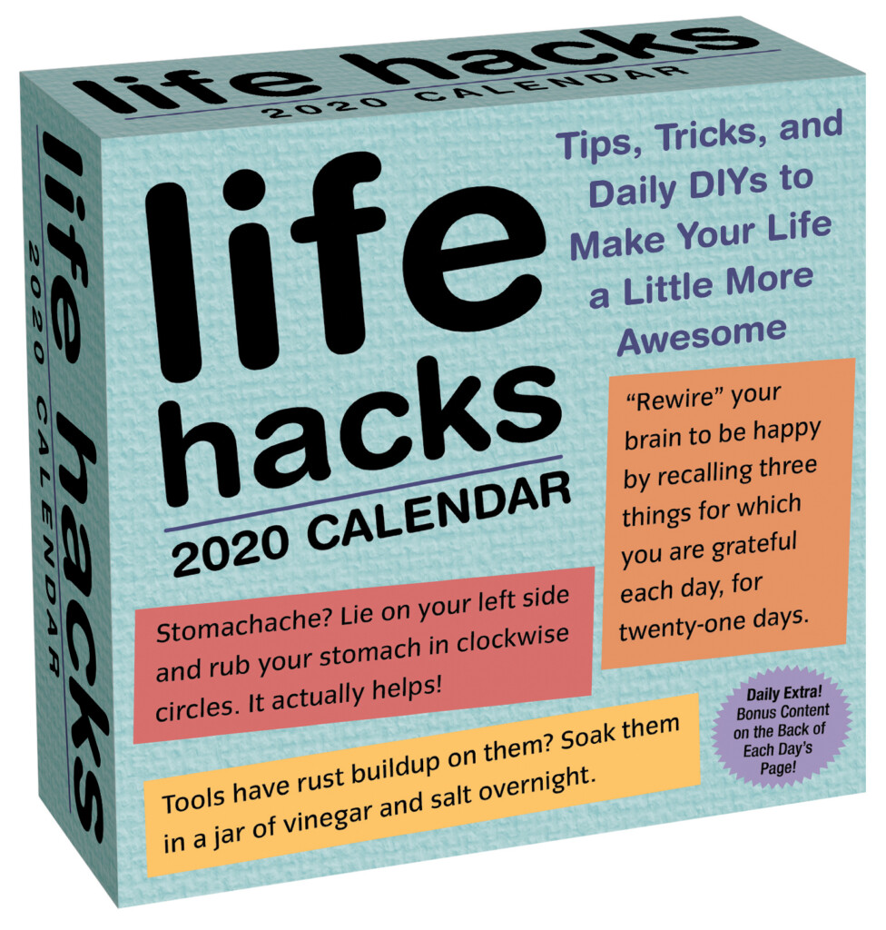 Life Hacks Calendar 2024