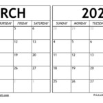 March And April 2024 Calendar