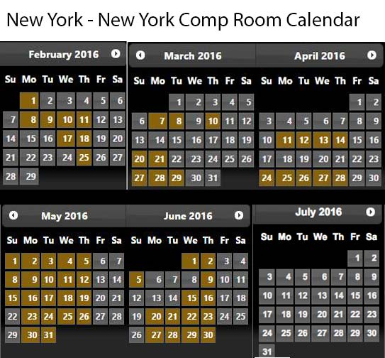 Myvegas Comp Room Calendar 2024