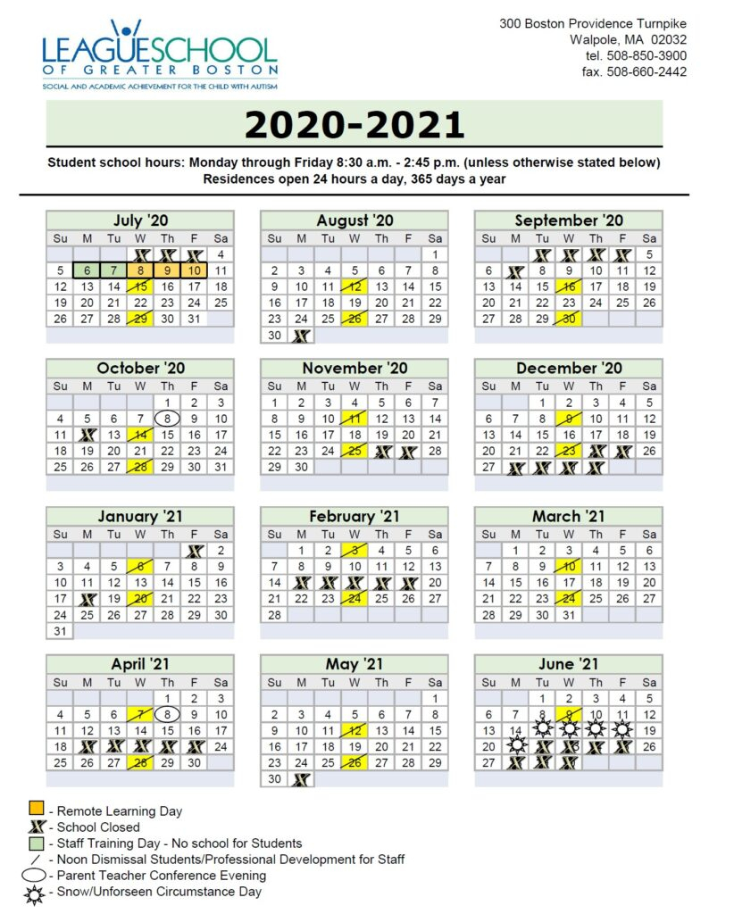 Northeastern University Calendar 2024-25