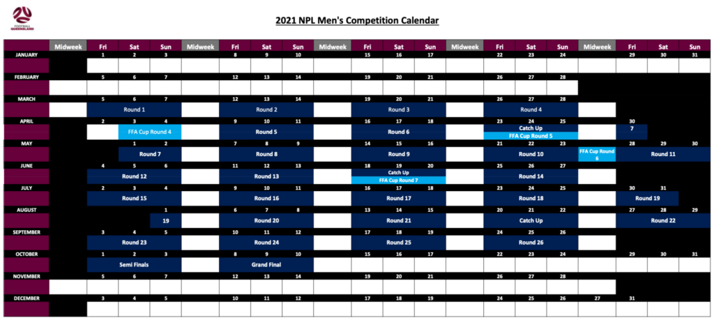 Sporting Calendar 2024