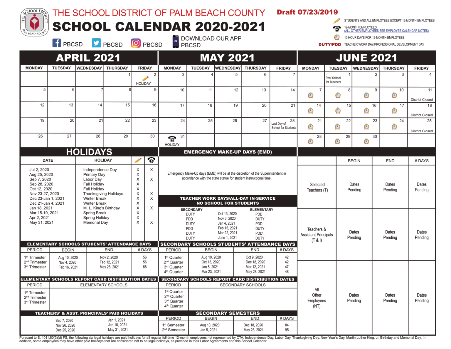 School Calendar 2024 Palm Beach County 2024 Calendar Printable