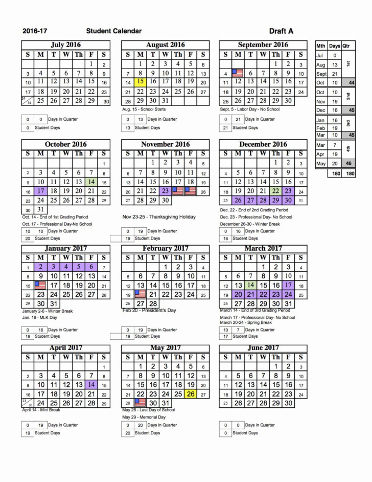 Pasco County School Calendar 2024-25
