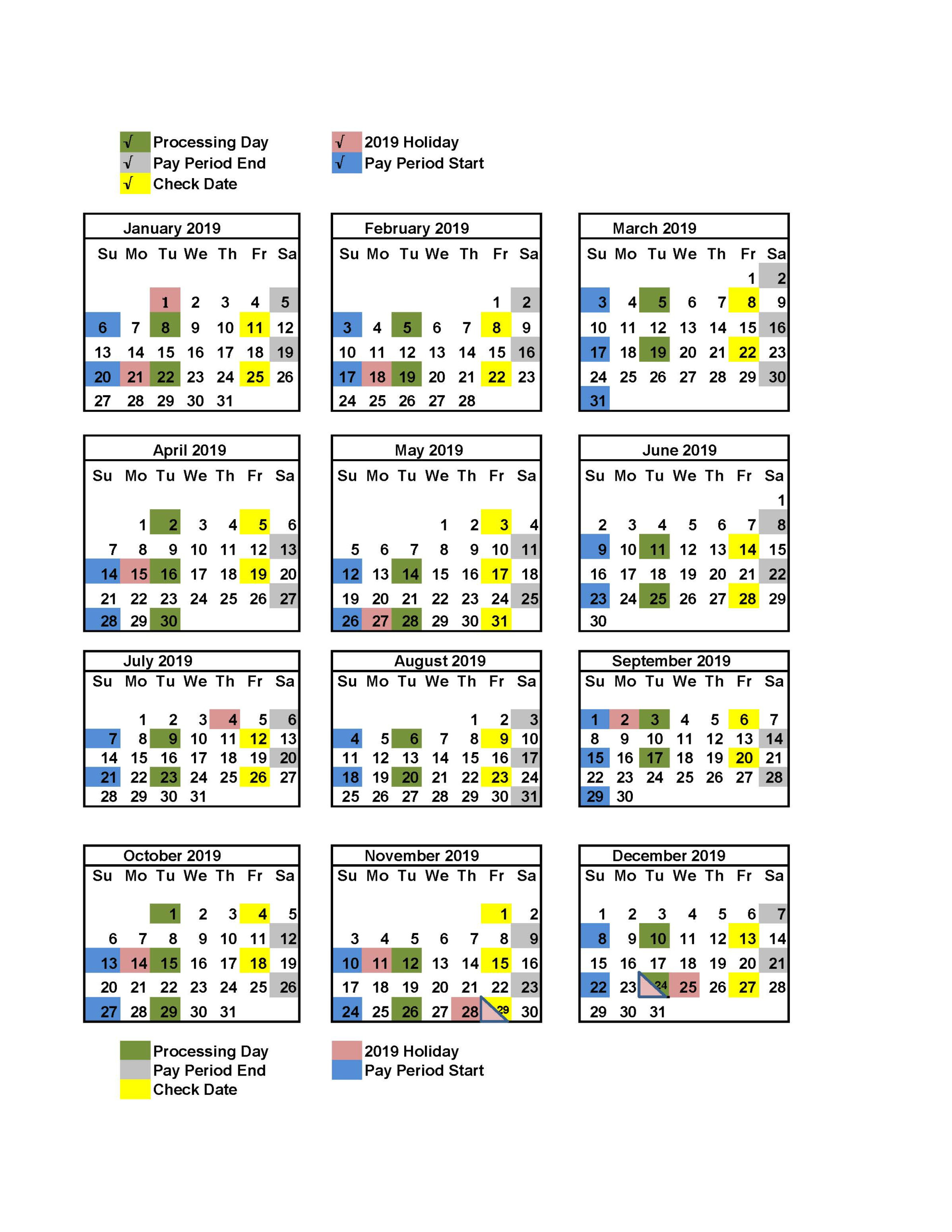 Federal Employee Pay Calendar 2024 - 2024 Calendar Printable