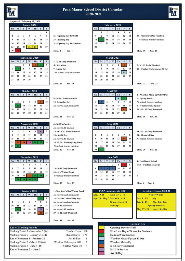 Penn State Academic Calendar 2024