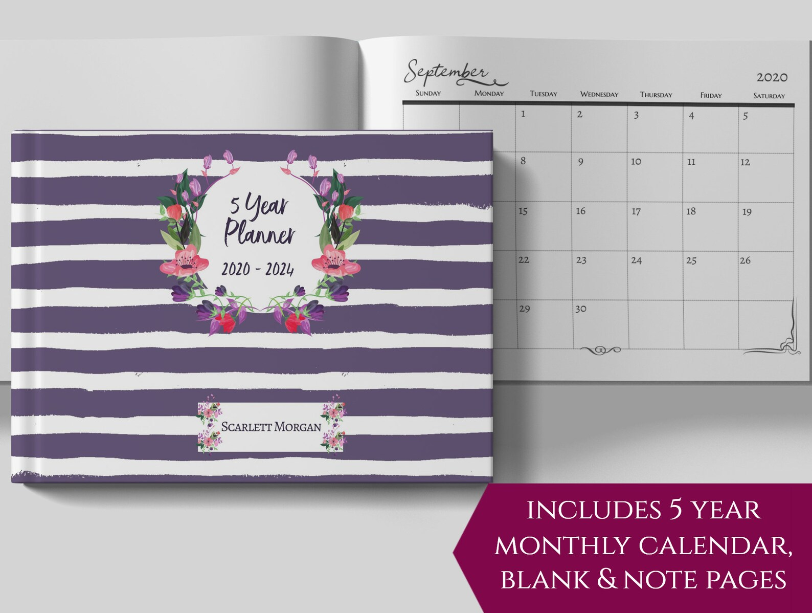 Personalized Calendar 2024 2024 Calendar Printable