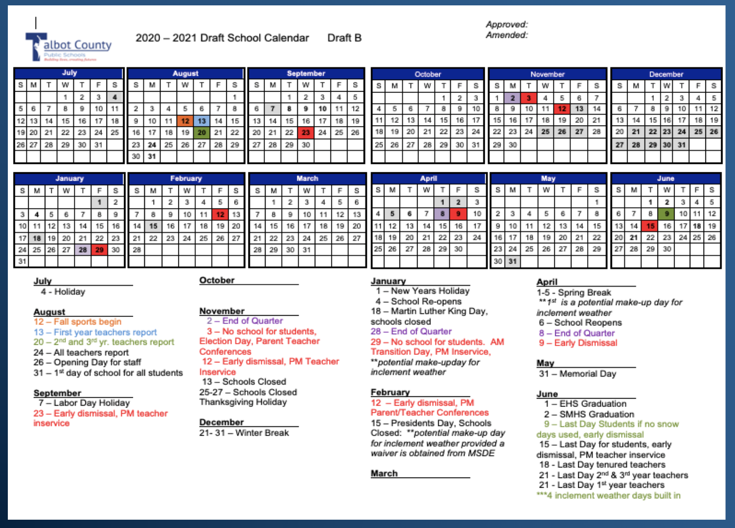 Pgcps 202425 Calendar 2024 Calendar Printable