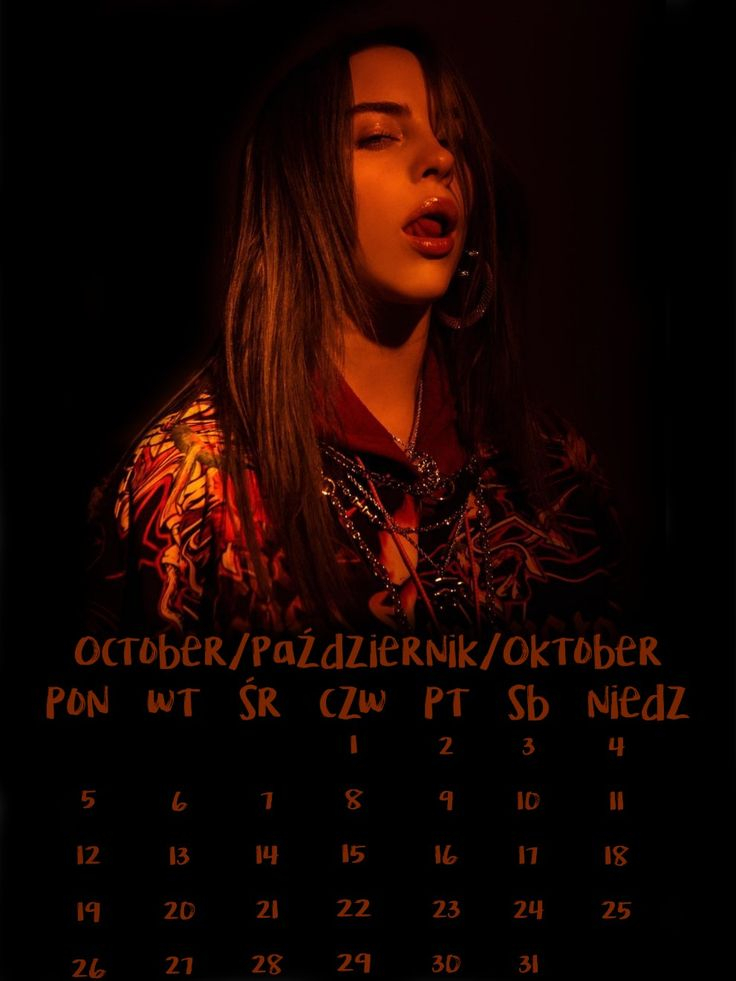 Billie Eilish Calendar 2024 2024 Calendar Printable