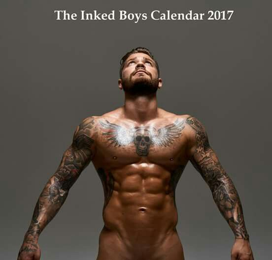 Inked Boys 2024 Calendar