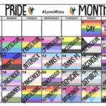 Pride Month Calendar 2024