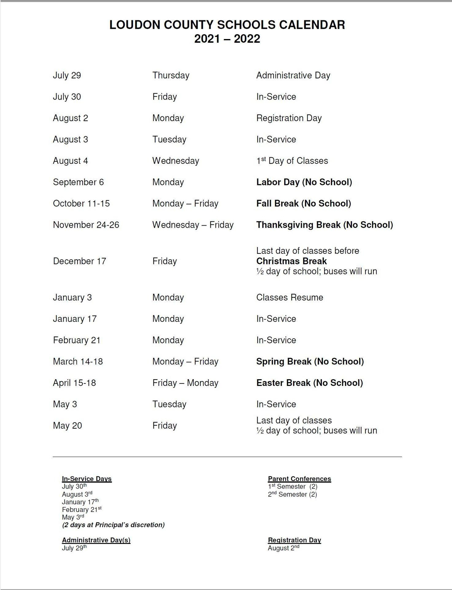 Loudoun County School Calendar 2024-2023 - 2024 Calendar Printable