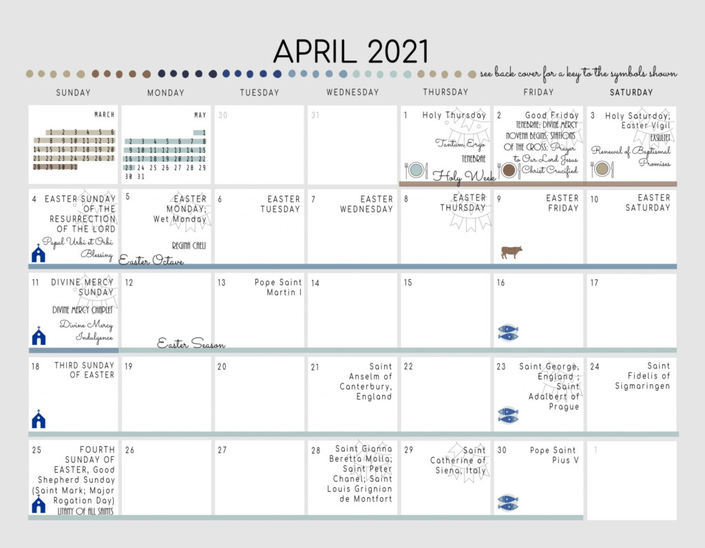 Catholic Liturgical Calendar 2021-2024