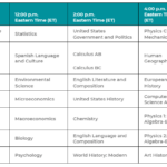 Ap Testing Calendar 2024