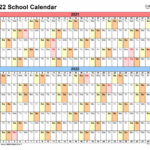 2021-2024 Academic Calendar Template