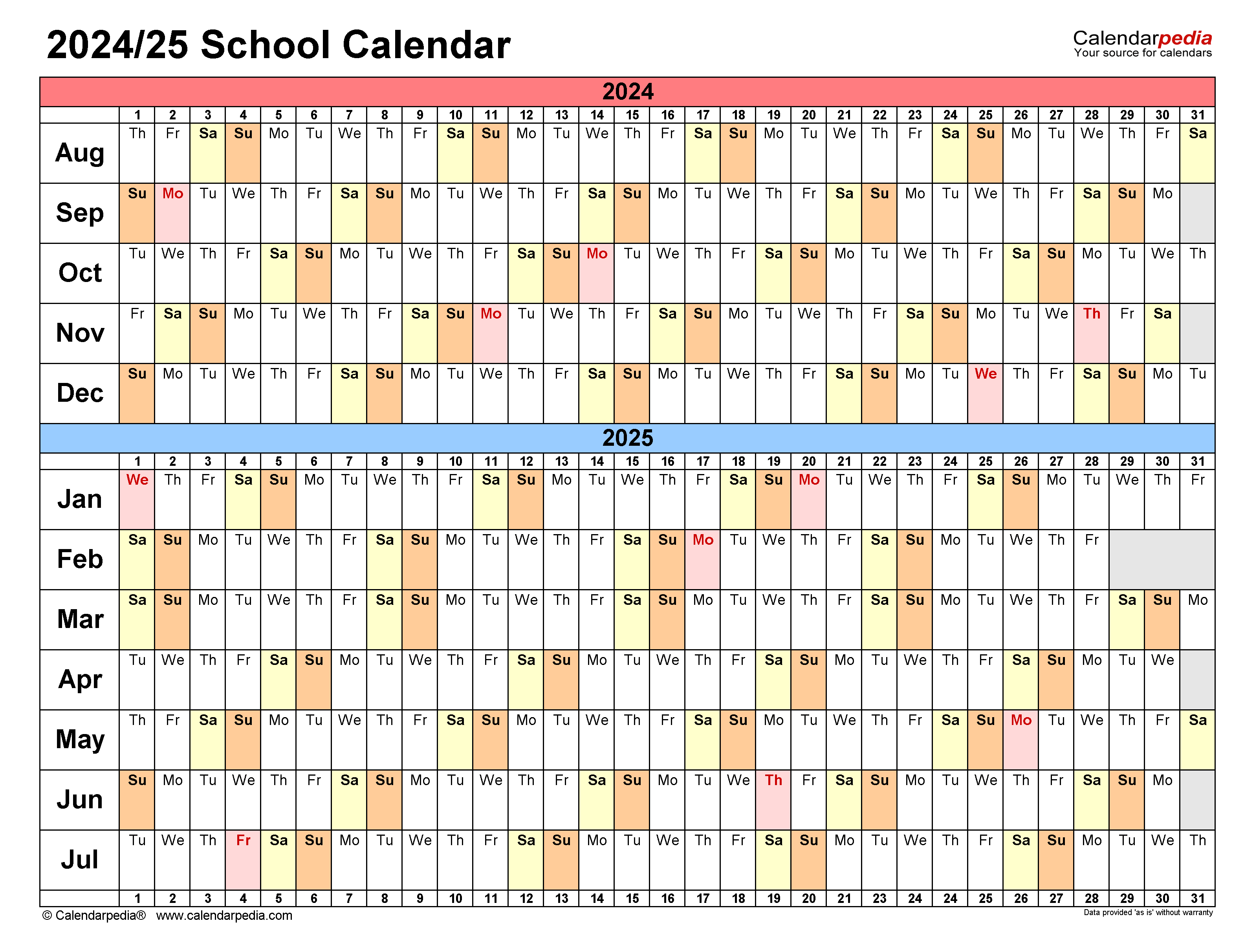 Cms School Calendar 2024-25 - 2024 Calendar Printable