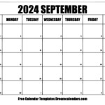 September 2024 Calendar