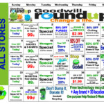 Goodwill Sales Calendar Indiana 2024