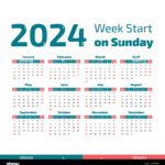 2024 Calendar In Weeks