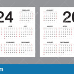 2024 2025 Desk Calendar