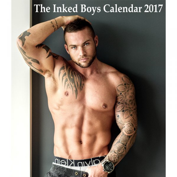 Inked Boys 2024 Calendar