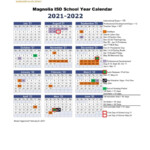 Magnolia Isd School Calendar 2024-2023