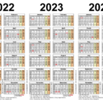 3 Year Calendar 2024 To 2024