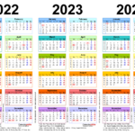 2022 2023 2024 Calendar